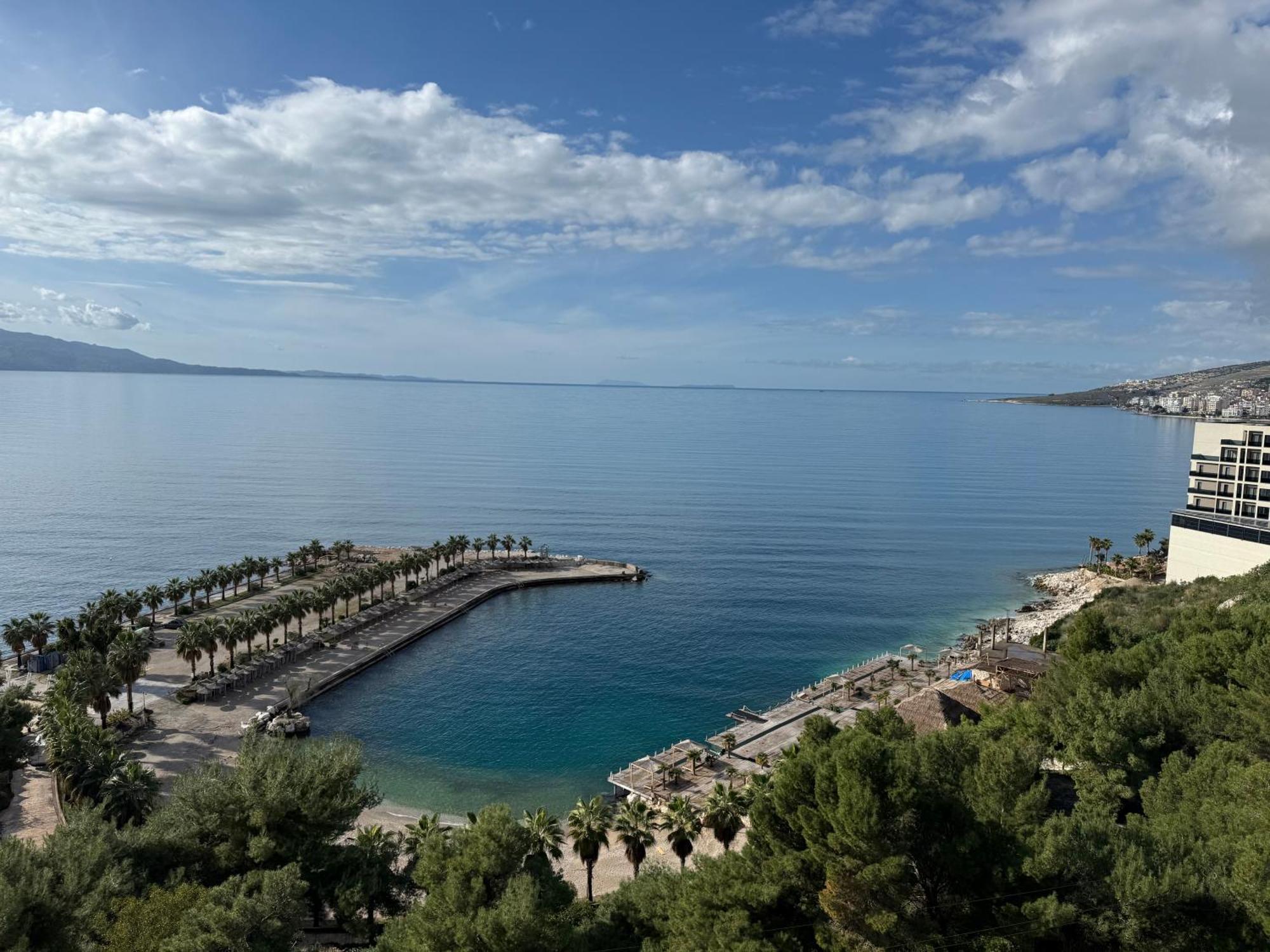 Helia Seaside Hotel Sarandë Exterior foto
